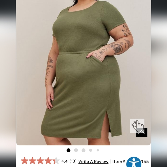 NWT Size 5x Torrid Dress - Picture 2 of 4